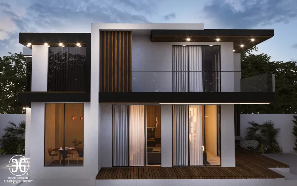 ساخت ویلا مدرن در تنکابن