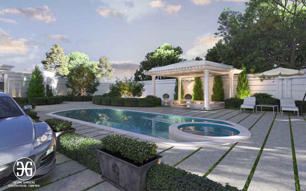 طراحی و اجرای ویلا