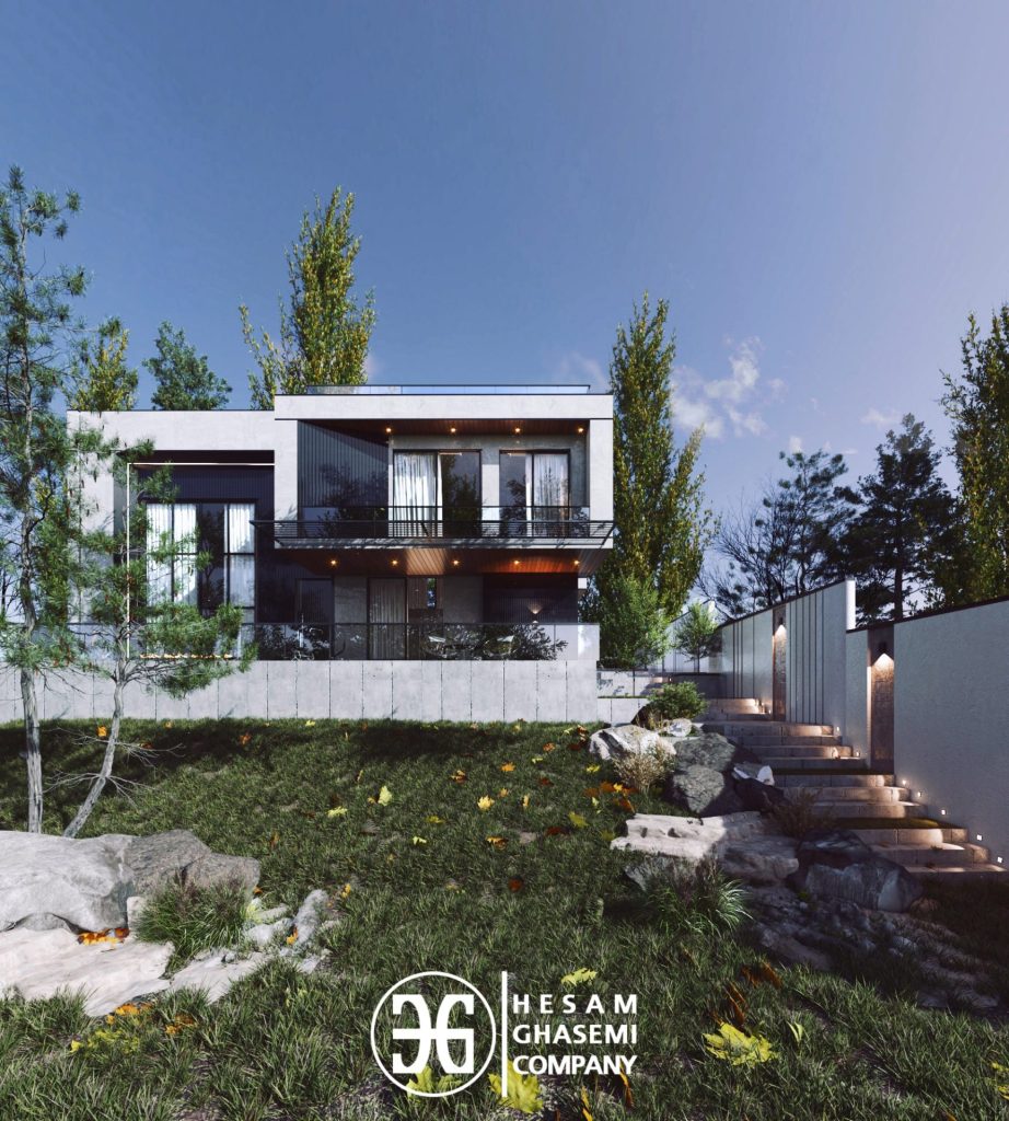 بهترین طراحی ویلا دوبلکس