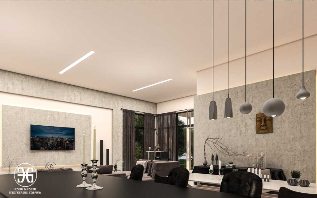 طراحی داخلی مدرن