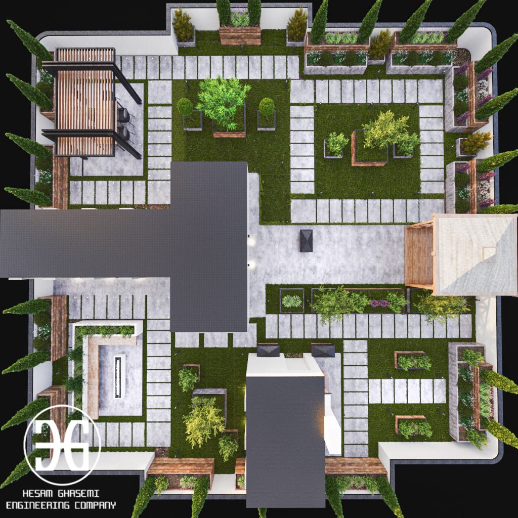 ساخت ویلا در زمین باغی