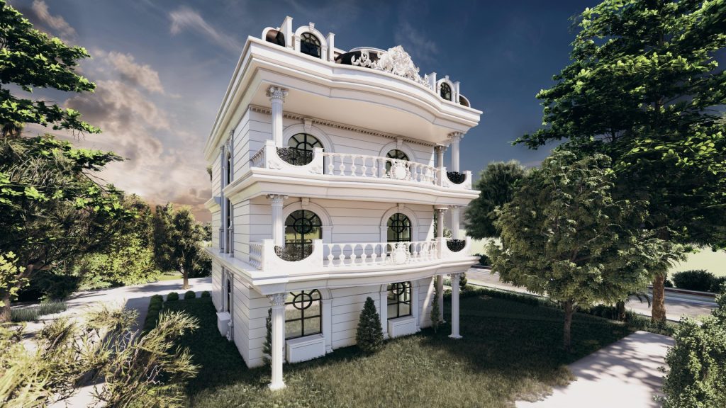 ساخت ویلا کلاسیک در کلاردشت