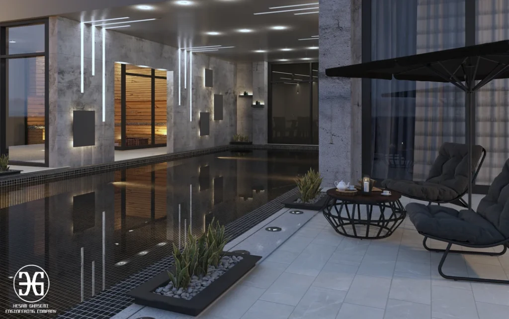 طراحی داخلی ویلا مدرن