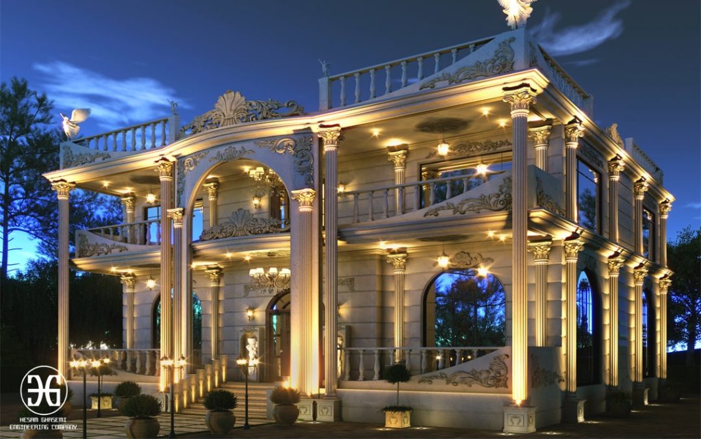 خدمات طراحی ویلا