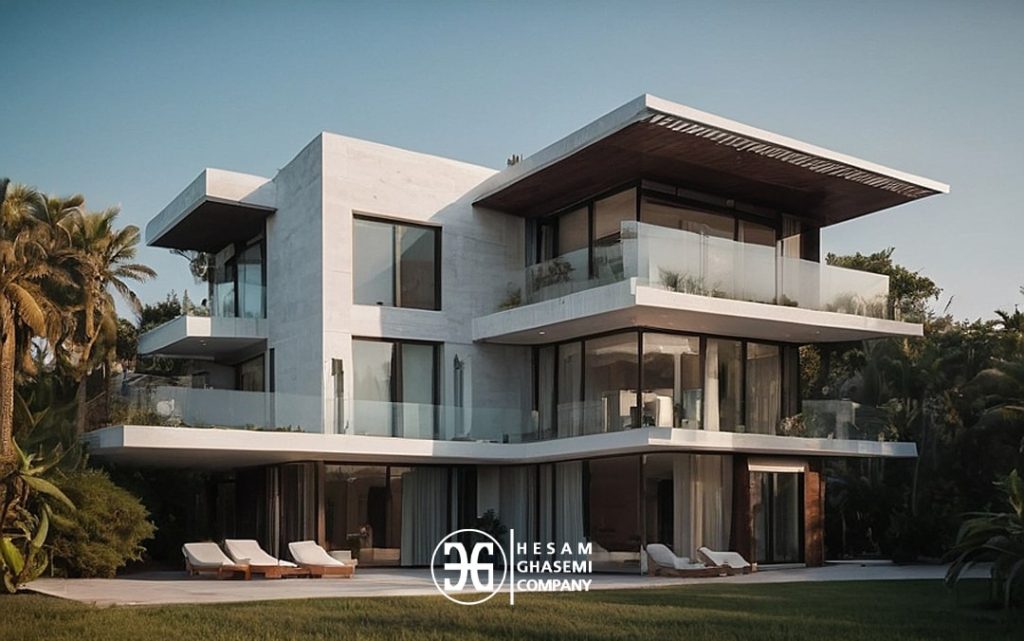 ساخت باغ ویلا در نور