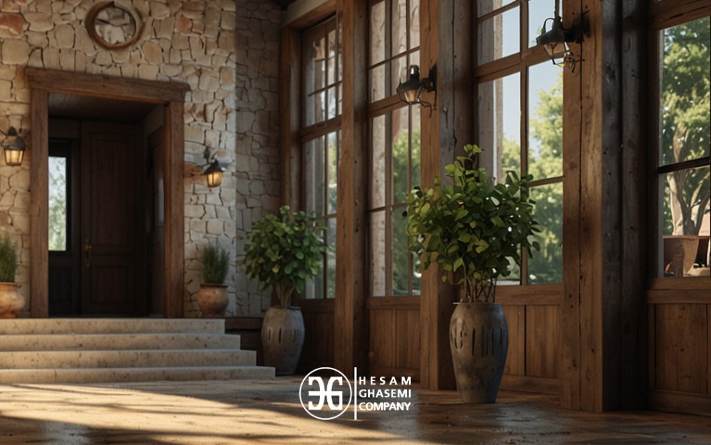 طراحی و اجرای ویلا