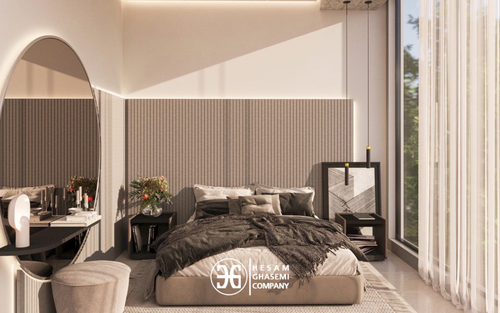 طراحی اتاق خواب دو نفره