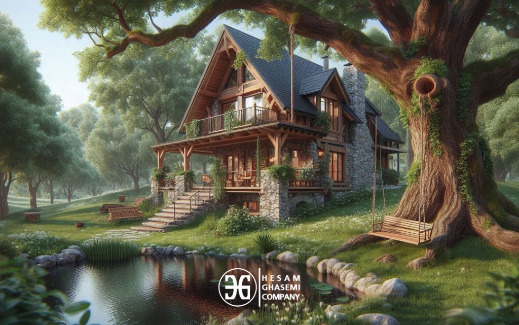 ساخت ویلا در نور