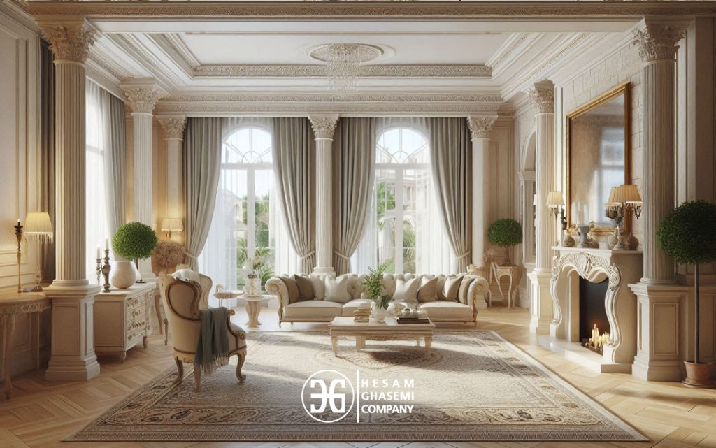 طراحلی داخلی کلاسیک