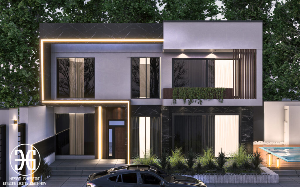 ساخت ویلا مدرن در کلاردشت