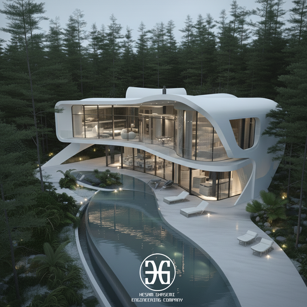 اصول طراحی ویلای دوبلکس