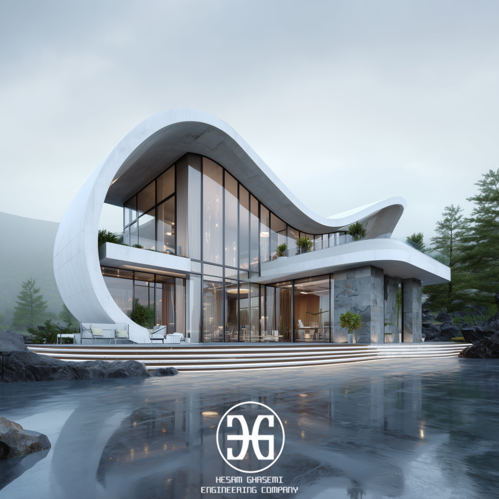 بهترین طراحی ویلا